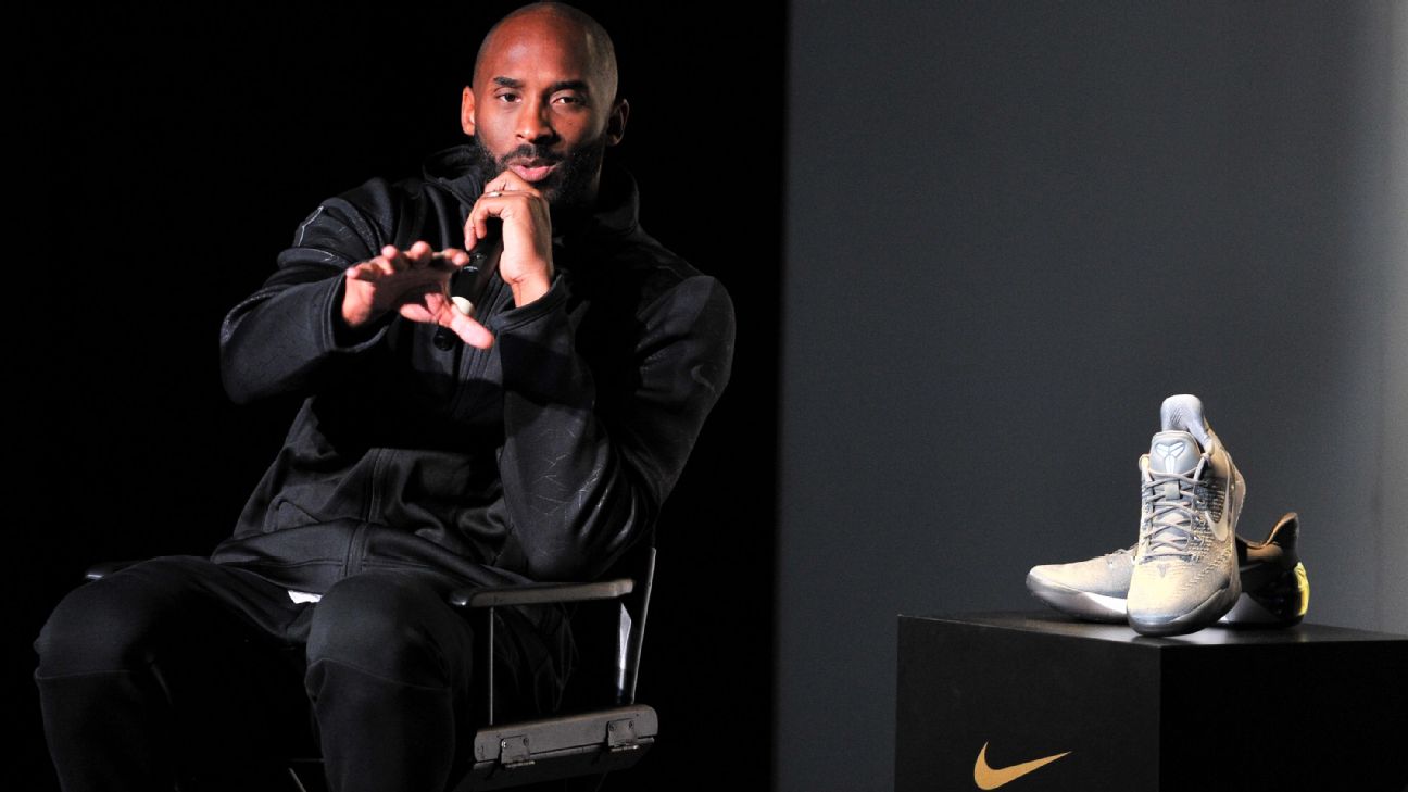 Nike retiró todos los productos de Kobe Bryant 'para no lucrar con su muerte'