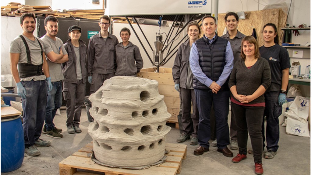 Cantabria diseña y fabrica con una impresora 3D arrecifes artificiales para mejorar los ecosistemas. Foto de unican.es