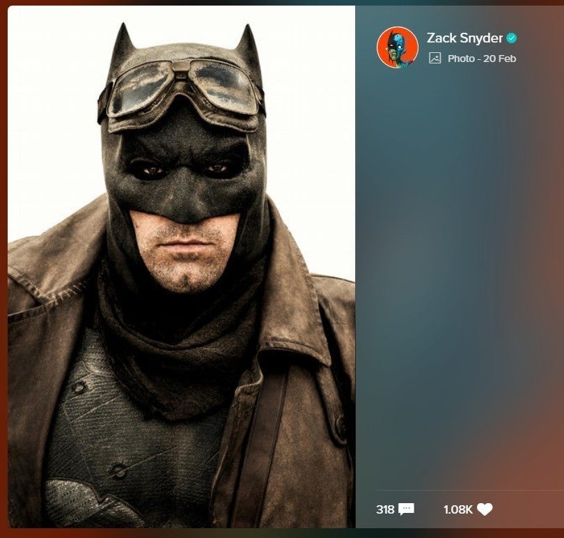 Snyder Cut Batman 