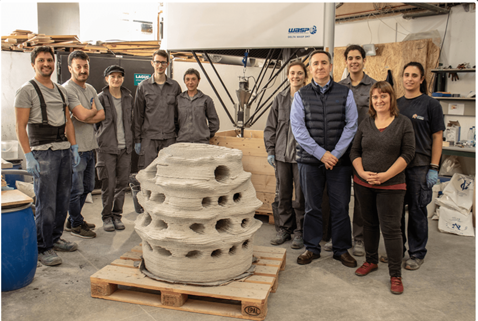 Cantabria diseña y fabrica con una impresora 3D arrecifes artificiales para mejorar los ecosistemas. Foto de unican.es