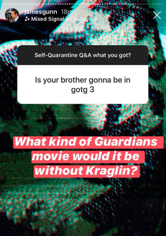 Kraglin James Gunn