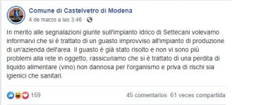 Un error en las tuberías de Italia, causa que salga vino en vez de agua 