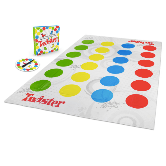 Hasbro juegos de mesa actividades familia twister