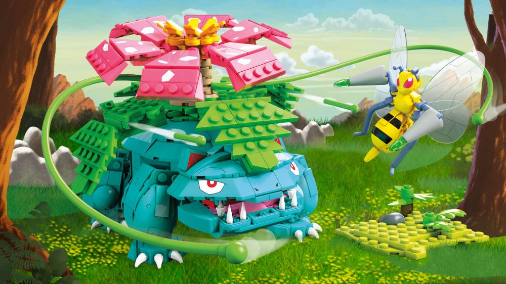 Construx Pokemon VENUSAUR VS. BEEDRILL DUEL