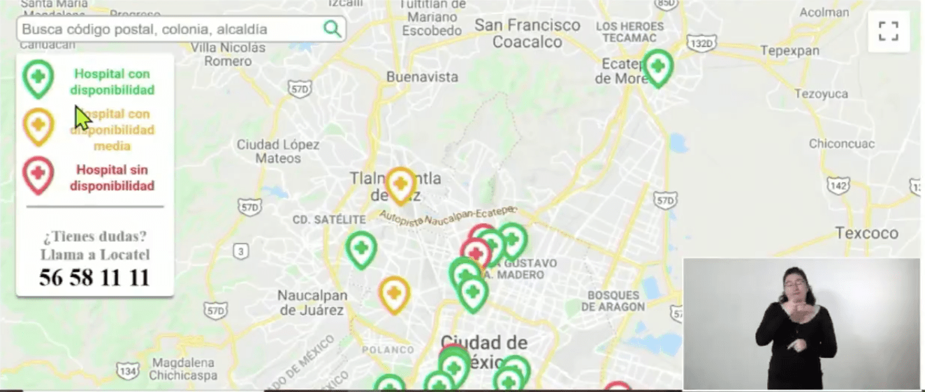 Gobierno de la CDMX lanza app para saber a qué hospital acudir para recibir atención por coronavirus