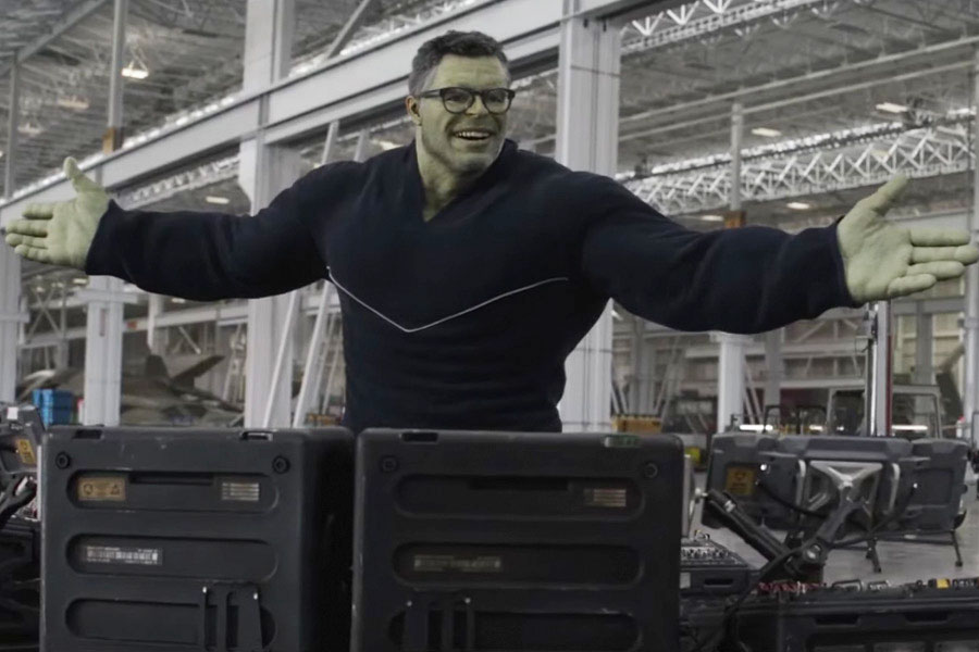 hulk detrás de cámaras