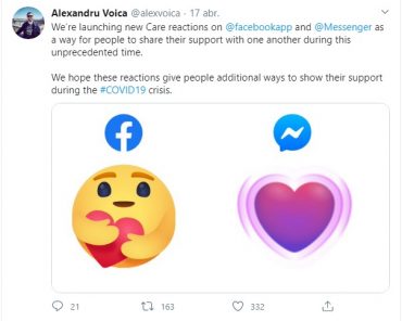 Facebook y Messenger tendrán nuevas reacciones durante la pandemia por COVID-19