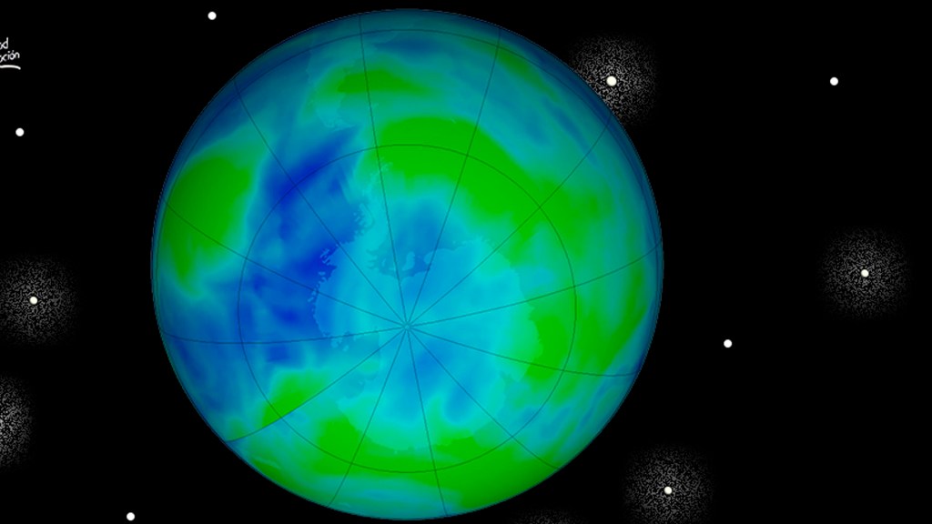 hoyo en la capa de ozono