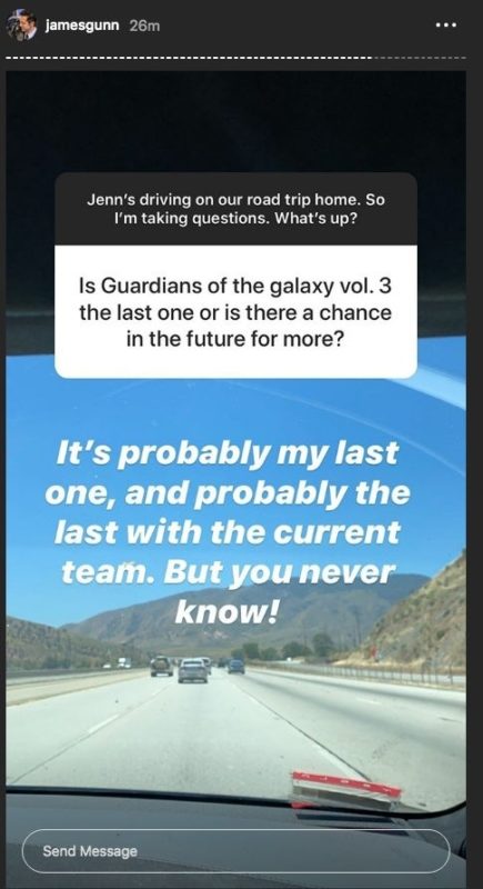 Guardianes de la Galaxia Vol. 3 James Gunn 