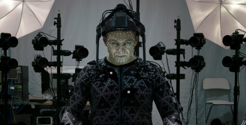 Andy Serkis motion capture