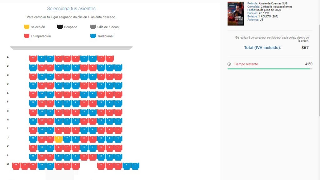 cinépolis volvió al trabajo