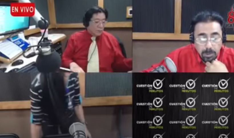 Se viraliza trato misógino de un locutor contra su compañera durante un programa de radio