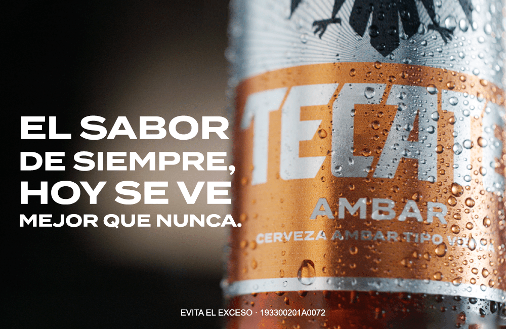 Cerveza Tecate presenta nueva imagen