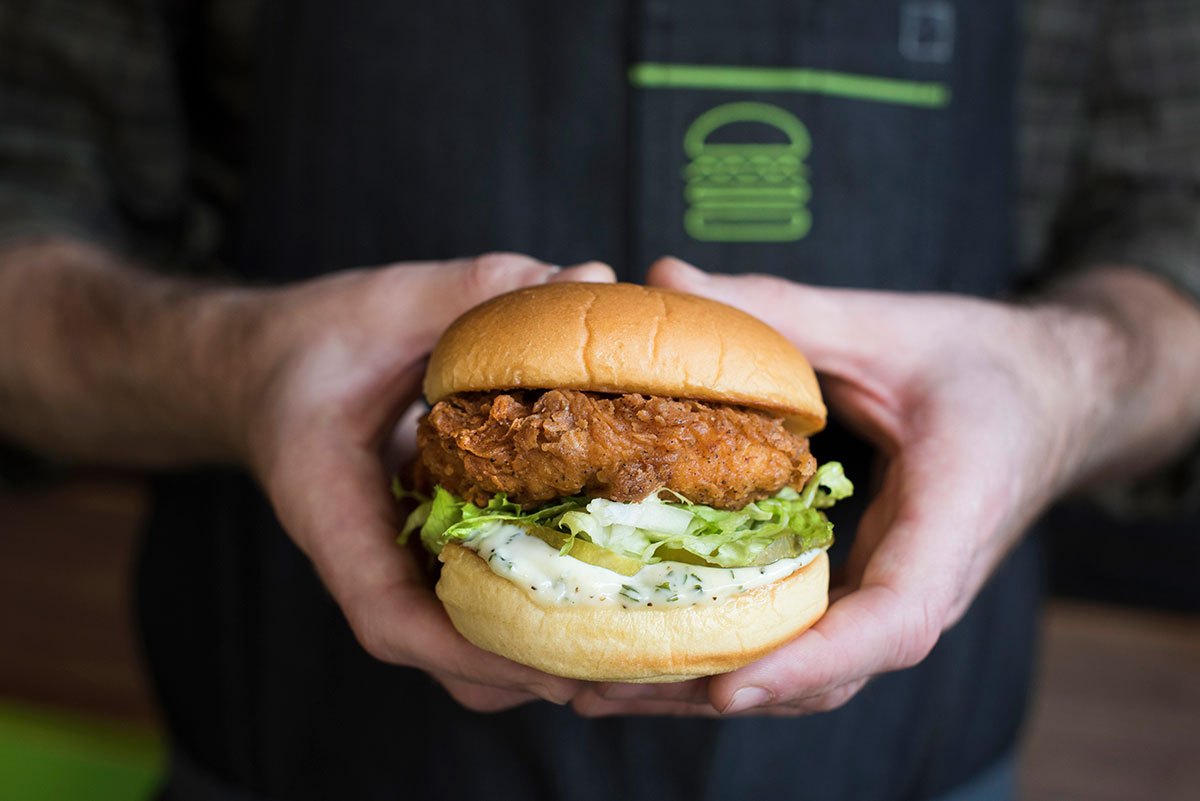 Chick'n Shack: La nueva hamburguesa de Shake Shack libre de hormonas