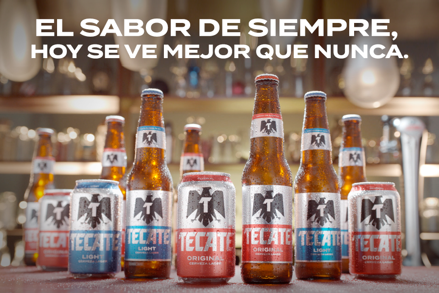 Cerveza Tecate presenta nueva imagen