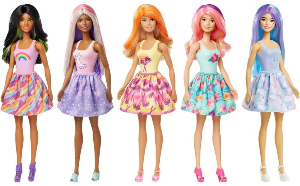 Barbie Color Reveal naturaleza