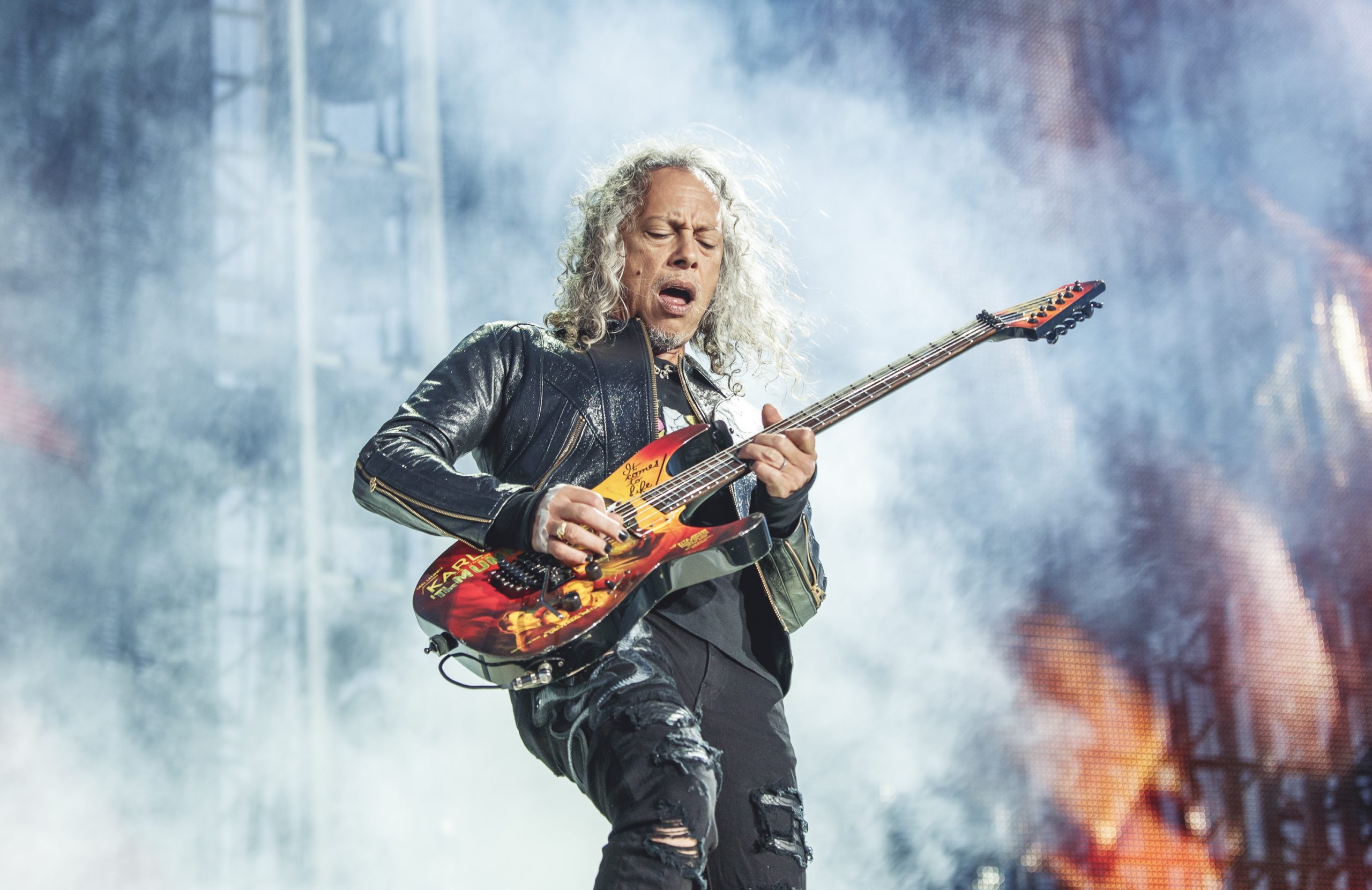 "Me veo tocando con Metallica hasta que ya no pueda": Una entrevista con Kirk Hammett