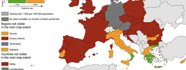 Así quedan los viajes por Europa, según el semáforo europeo de las infecciones para la Covid-19