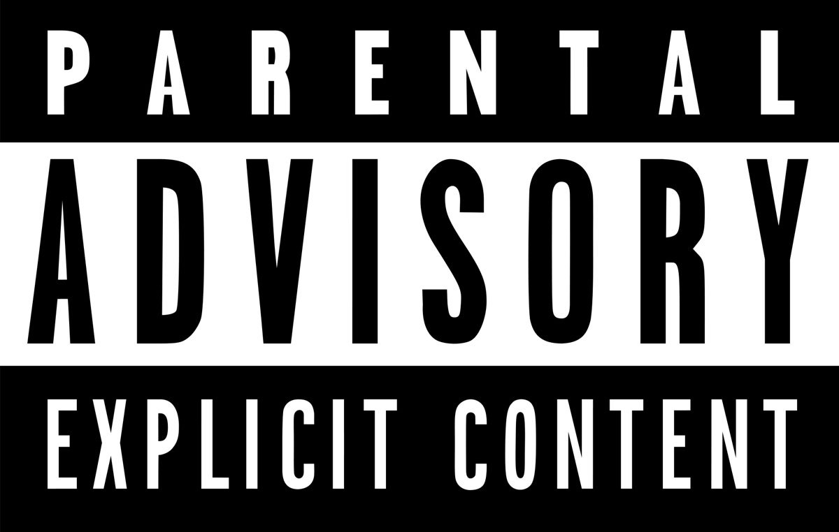 Parental Advisory sticker 