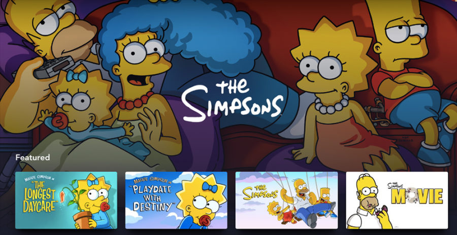 simpsons Disney Plus