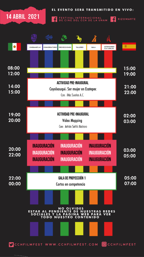 Cecehachero Film Fest programación