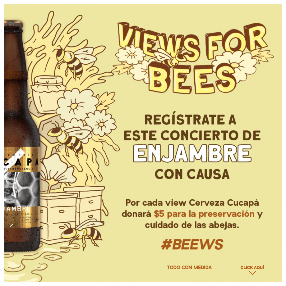 Views For Bees con Enjambre