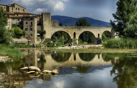 Besalú naturaleza Girona