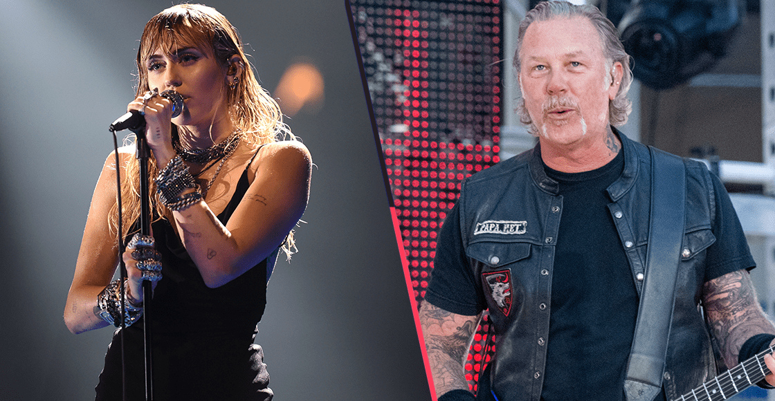 No es broma: Miley Cyrus está trabajando en un disco de covers de Metallica