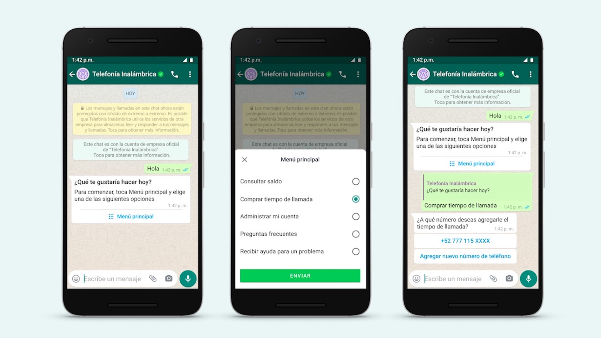 WhatsApp Bussines presenta nuevas funciones. Foto de WhatsApp