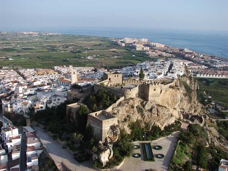 Salobrena Vista Aérea Castillo