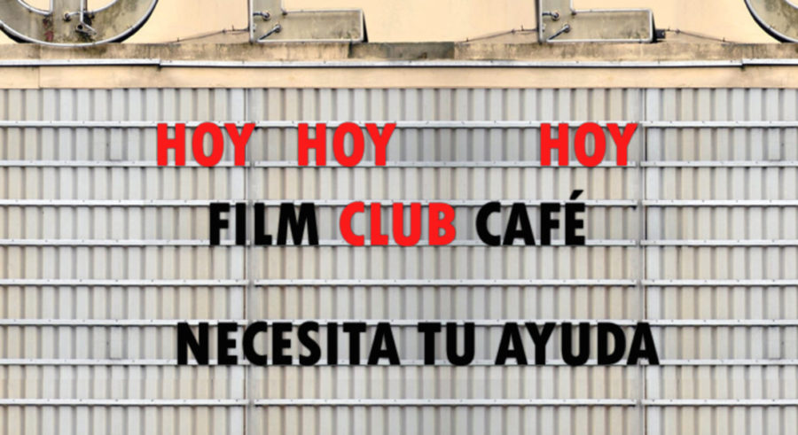 Film Club Café campaña donación 