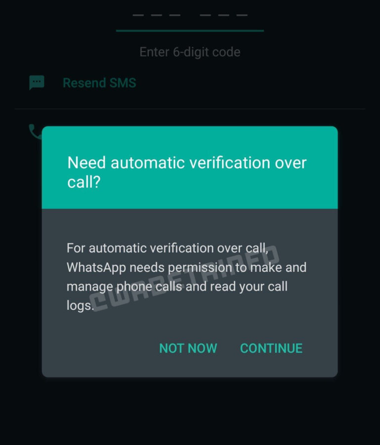 whatsapp verificación de cuentas