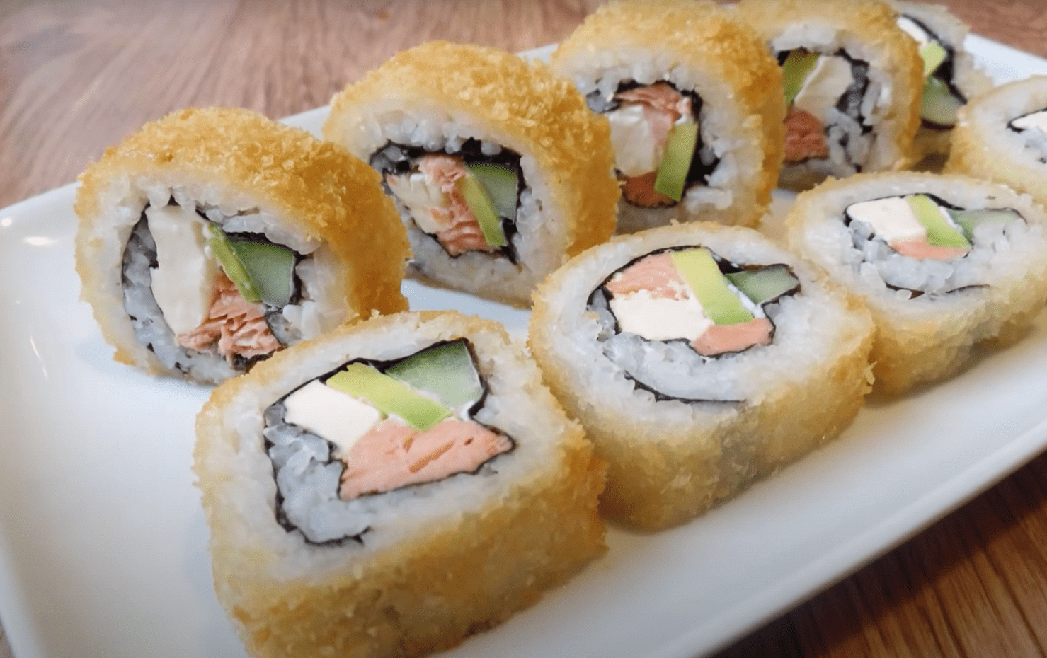 Rollos de sushi