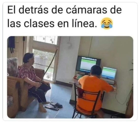 fallas clases virtuales meme