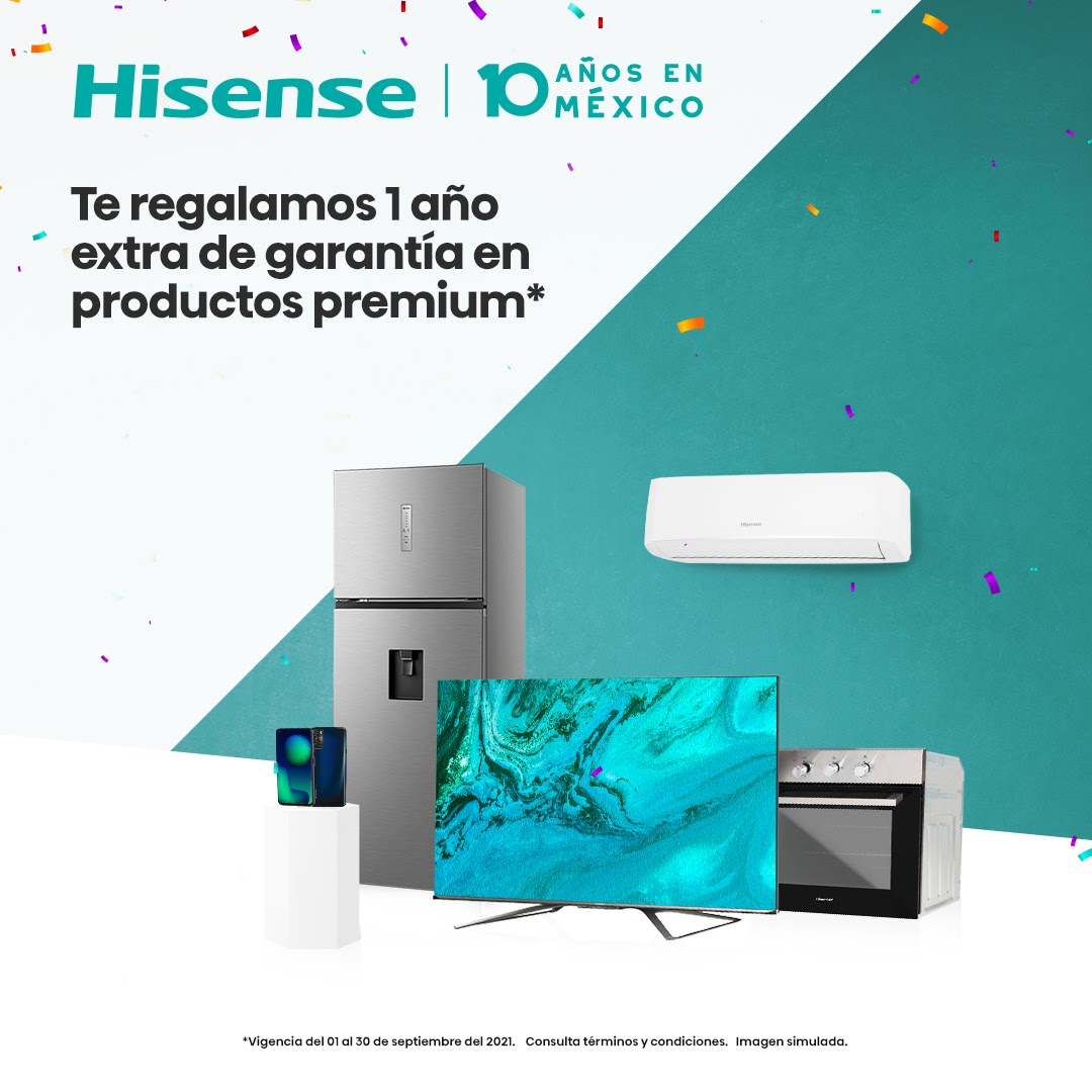 Hisense - promoción de aniversario