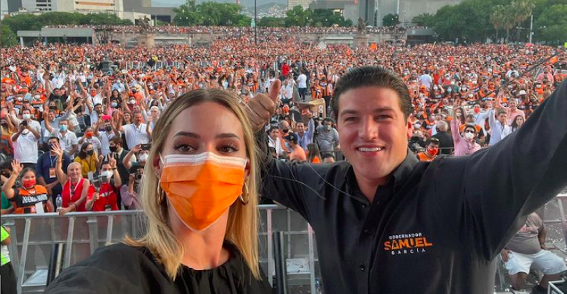 Mariana Rodríguez se cortó el cabello en apoyo a un niño con cáncer