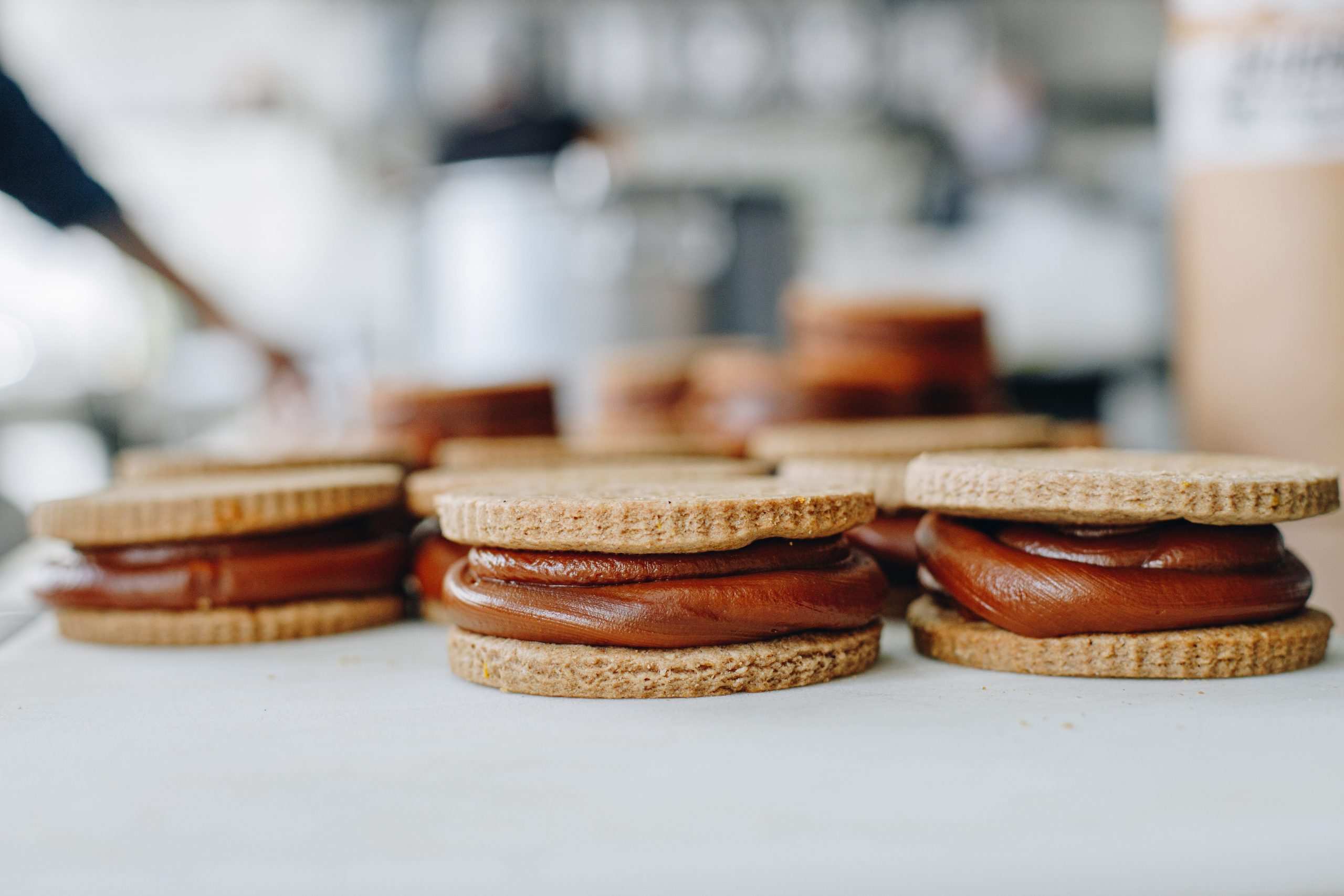 alfajores dulce de leche