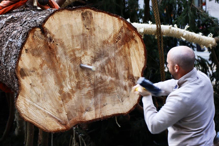 El árbol de Rockefeller Center inaugura oficialmente la temporada navideña