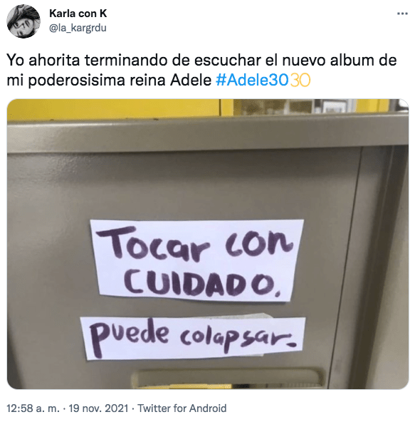 Adele por fin estrenó '30' y logró que el internet llorara a moco tendido