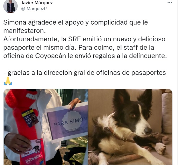 simona perrita SRE pasaporte 5