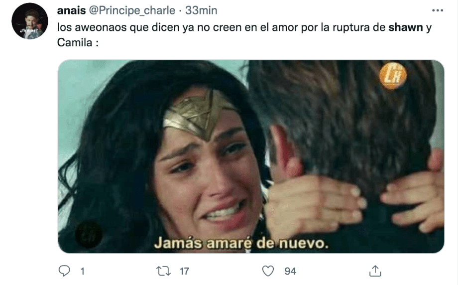 Fíjate, Paty: Así reaccionó internet al rompimiento de Camila Cabello y Shawn Mendes