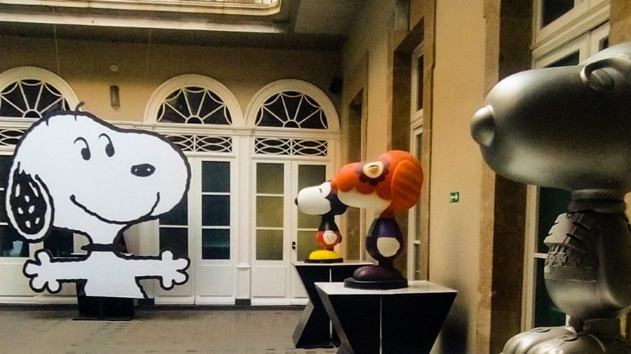 Snoopy exposición en la CDMX 