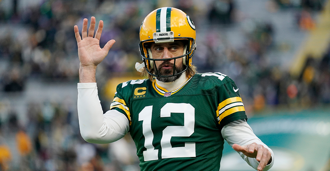 ¡Ya en desventaja! Aaron Rodgers se defiende de los insultos de un votante al MVP de la NFL