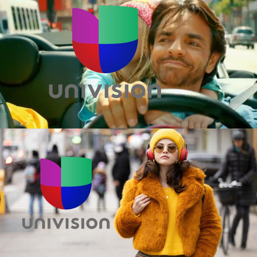 Eugenio Derbez y Selena Gomez Televisa Univision streaming 