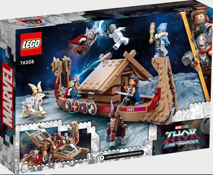 Gorr sets de Lego Thor Love and Thunder 