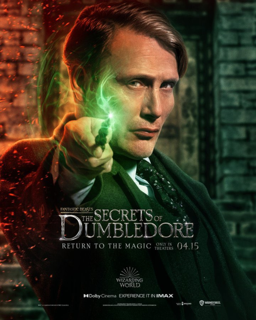 Mads Mikkelsen como el nuevo Gellert Grindelwald Los secretos de Dumbledore 