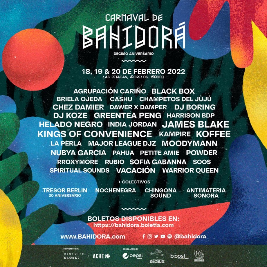 Kings of Convenience, James Blake y Koffee en el cartel de Bahidorá 2022