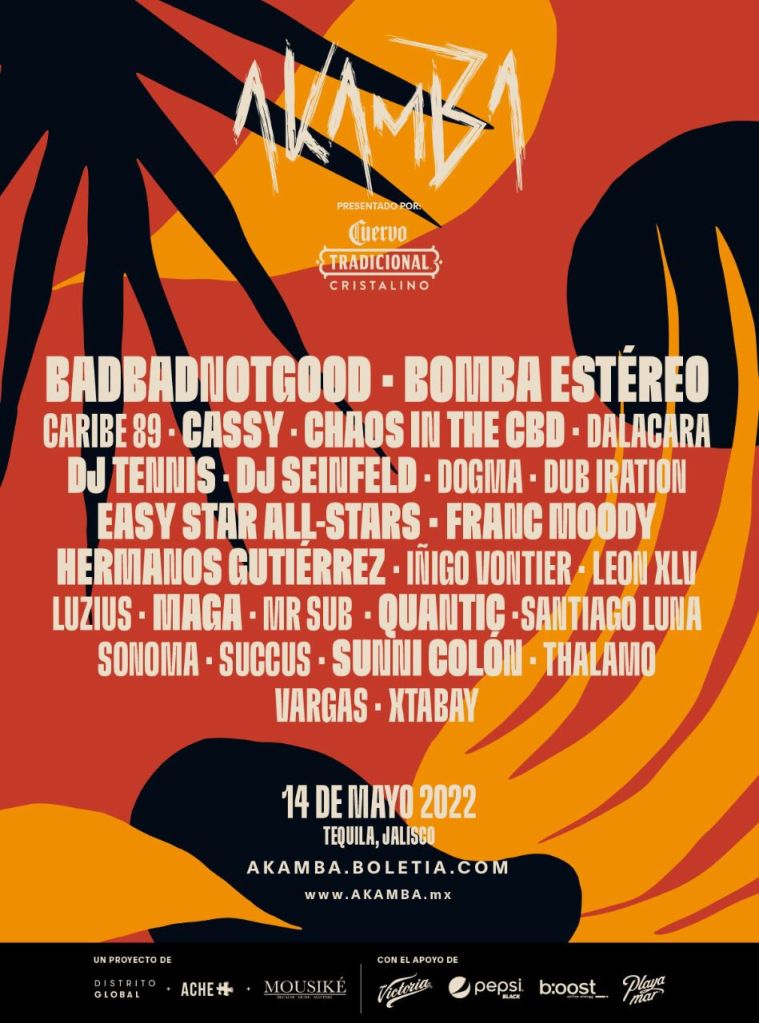 BadBadNotGood, Bomba Estéreo y Franc Moody en el cartel del festival Akamba 2022