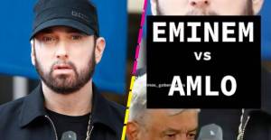 Se hace viral supuesta canción de Eminem... ¿contra AMLO?