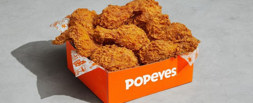 piezas de pollo frito popeyes